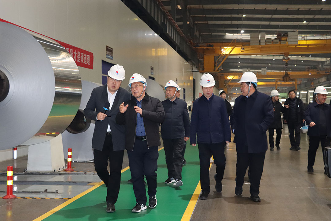 西峽縣領導一行到明泰鋁業參觀考察 西峽縣領導一行到明泰鋁業參觀考察